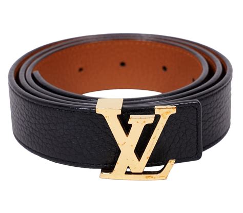 brown louis vuitton belt with gold buckle|louis vuitton belt buckle men.